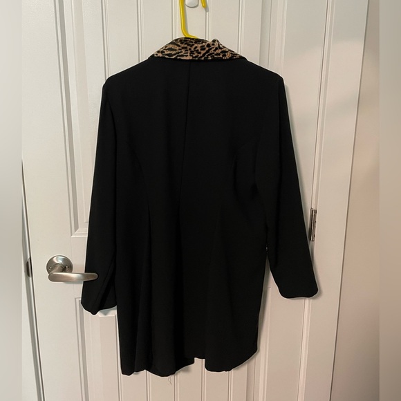 Vintage 90s leopard print jacket 11/12 - Picture 2 of 5